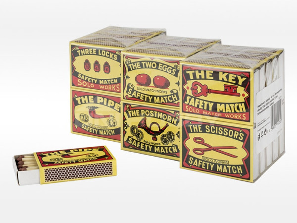 chi tiết Zápalky malé 100ks/krabice žluté (hop diem)