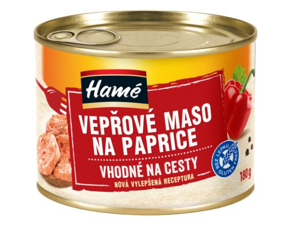 detail HAMÉ 180g Vepřové maso na paprice (10)