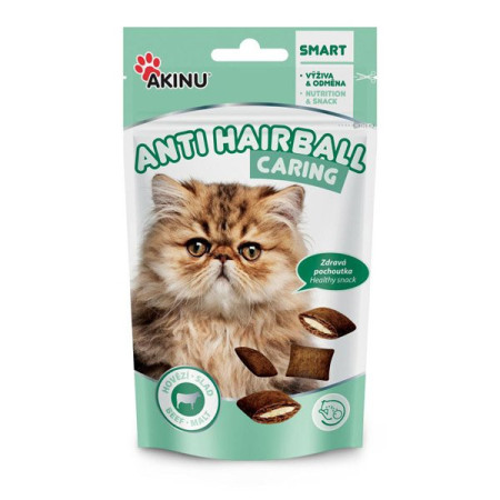 chi tiết AKINU Antihairball pro kočky 50g (18)