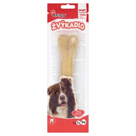 chi tiết AKINU Kost žvýk. přírod. 16cm 1ks z kůží (16) Trvan. 06/2025