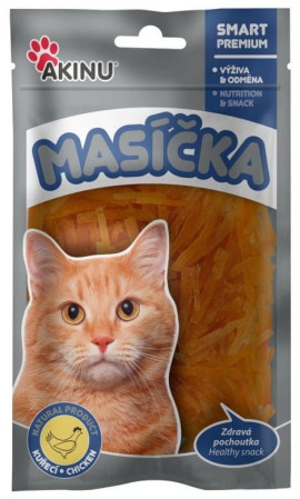 chi tiết AKINU kuřecí řezanky pro kočky 50g (30)