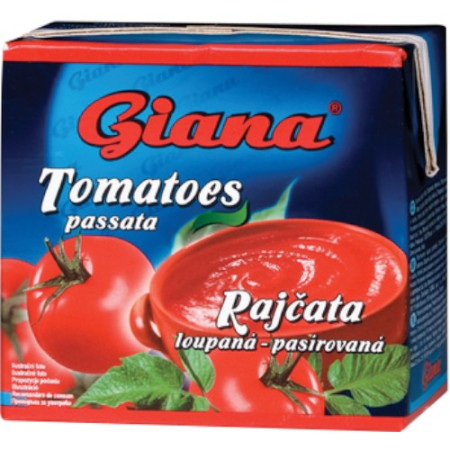 detail Giana rajčata loupaná drcená 500ml (12)