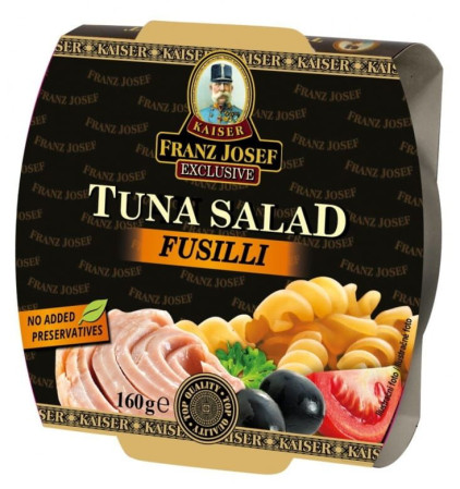 detail F.J.KAISER tuňákový salát 160g fusilli (12)