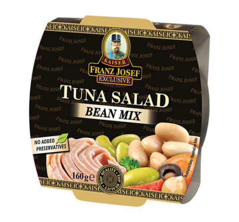 chi tiết F.J.KAISER tuňákový salát 160g fazolový mix (12)