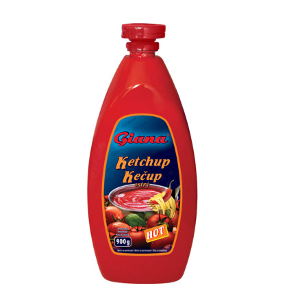 chi tiết Giana kečup 900g Ostrý (6)