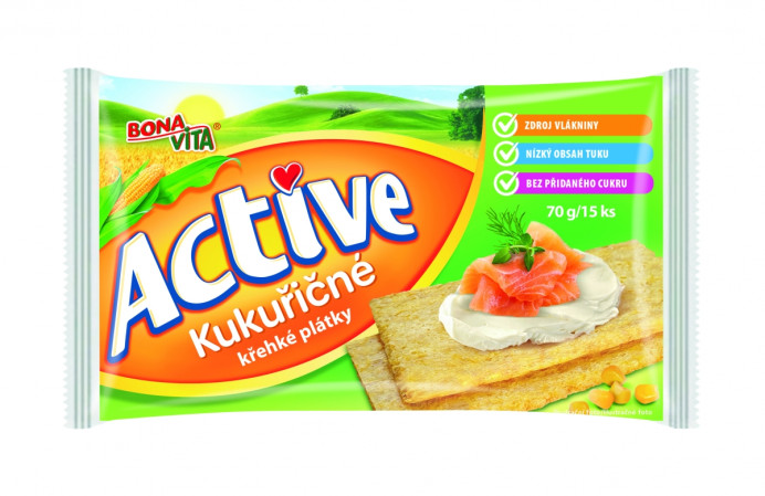 detail Bonavita Křupavé plátky 70g Kukuřičné (16)