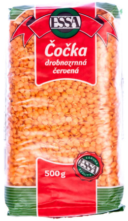 detail ESSA čočka drobnozrnná červená 500g