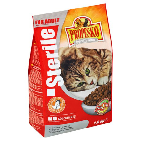 chi tiết Propesko granule kočka 1,6kg sterilní (6)