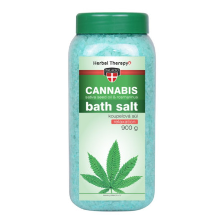 chi tiết Palacio sůl do koupele 900g Cannabis Rosmanrinus