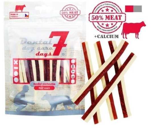 chi tiết Dental DOG Care 7 days Fresh meat 80g - pásek hovězí (12)