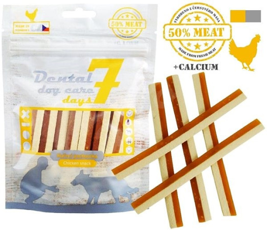 chi tiết Dental DOG Care 7 days Fresh meat 80g - pásek kuřecí (12)