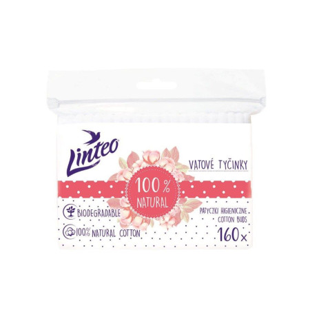 chi tiết Linteo Vatové tyčinky v sáčku 160ks (60) / Ngoay tai tui