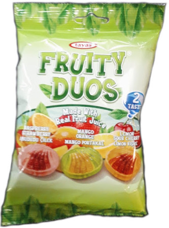 chi tiết Fruity duos 90g bonbon