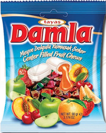 detail Damla 90g bonbóny Mix modrý (24)