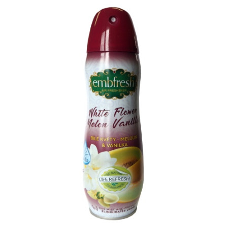 detail Embfresh osvežovac White flower & Melon vanilla 300ML