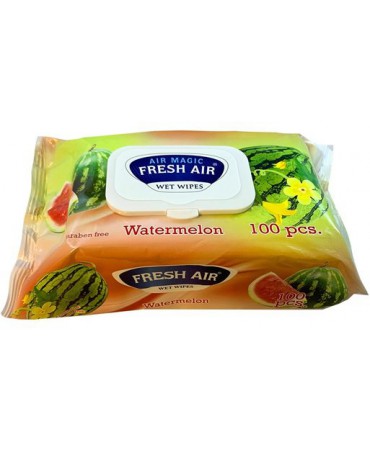 detail Fresh Air Dětské vlhčené ubrousky 100ks Watermelon