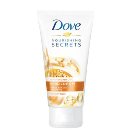 chi tiết Dove krém na ruce 75ml oat milk a honey (Ingulging Ritual)