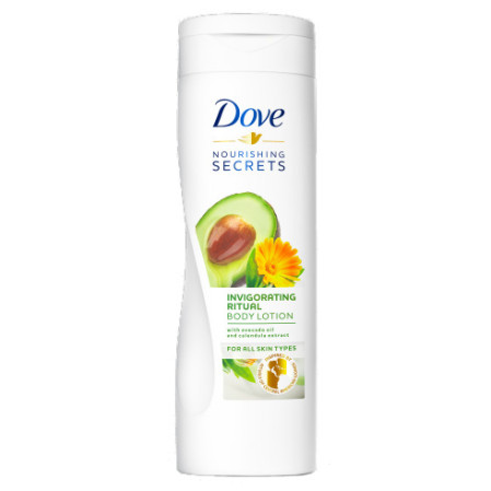 detail Dove Body lotion 250ml Invigorating Avocado & Calendula