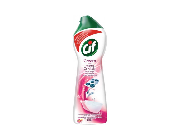 chi tiết Cif čistič tekutý písek 250ml Pink