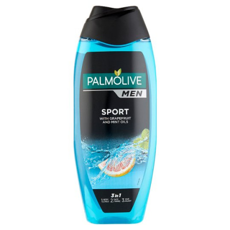 chi tiết Palmolive sprchový gel 500ml Men Sport - Grapefuit mint