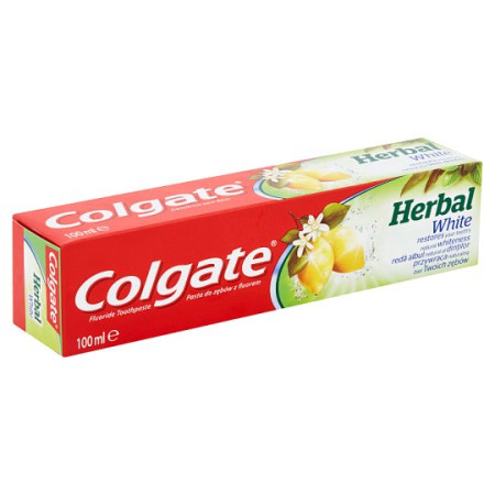 detail Colgate zubní pasta 100ml Herbal white (lemon)
