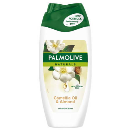 detail Palmolive sprchový gel 250ml Camellia Oil & Almond