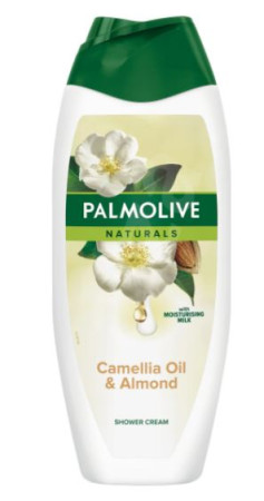 chi tiết Palmolive sprchový gel 500ml Camellia Oil & Almond