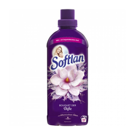 detail Softlan 650ml aviváž Bouquet - Magnolia&Lavender