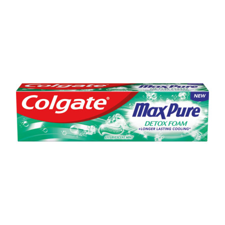 detail Colgate zubní pasta 75ml Maxpure Detox foam