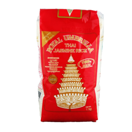 chi tiết Rýže dlouhozrná jasmínová Royal Umbrella 1kg (Gao tháp vang)