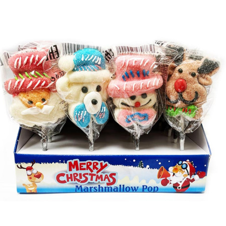 detail Merry Christmas Jelly Marshmallow 35g A2 lizátko (24)