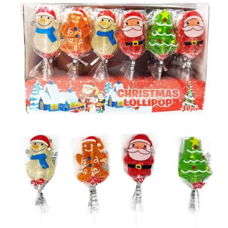 chi tiết Profisa Merry Christmas Lollipop lízátko 15g (30)