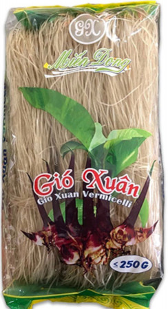 chi tiết Gio Xuan skleněné nudle 250g (Mien moc)