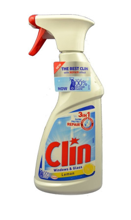 detail Clin čistič na okna 500ml Citrus/lemon (10)