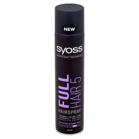 chi tiết Syoss lak na vlasy 300ml Full Hair 5 (6)