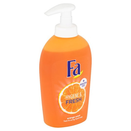 chi tiết FA tekuté mýdlo 250ml Orange