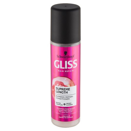 chi tiết Glisskur 200ml expresní sprej na vlasy supreme length