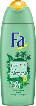 chi tiết Fa sprchový gel 250ml Throwback - Fresh leaves