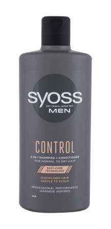 detail Syoss šampon 440ml Control (6)