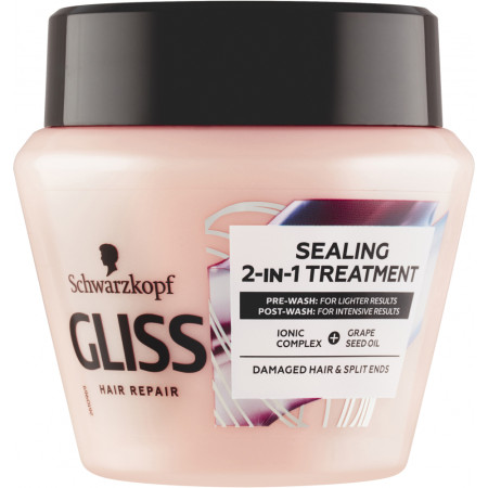 detail GlissKur 300ml maska na vlasy sealing 2in1 treatment (6)