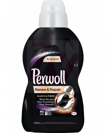 chi tiết Perwoll 990ml gel na praní Renew Black