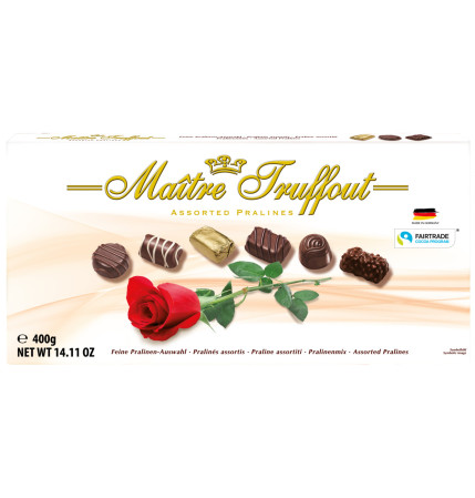 chi tiết Maitre Truffout 400g růže Bonboniéra (12)