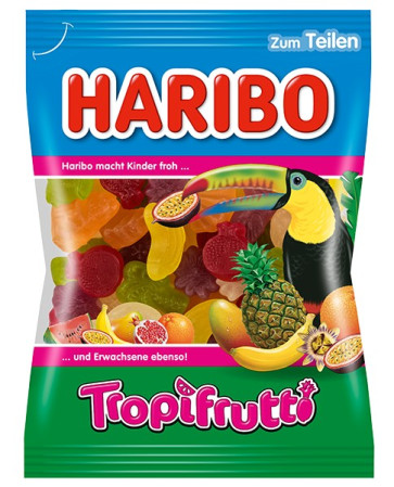 detail Haribo 200g/175g Tropi frutti (30)