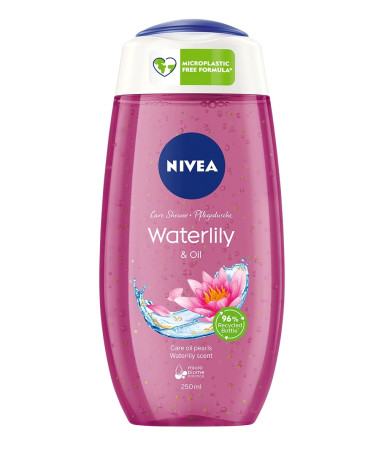 chi tiết Nivea sprchový gel 250ml waterlilz oil