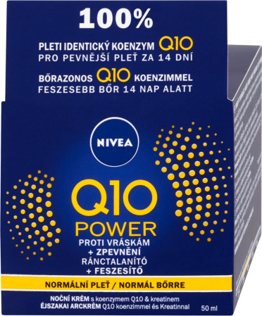 detail Nivea Q10 50ml noční