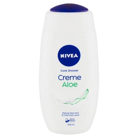 chi tiết Nivea sprchový gel 250ml Creme aloe