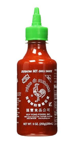 Sriracha HOT chilli sauce USA 229ml (tuong ot con ga)