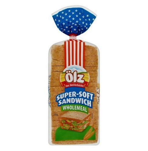 OLZ 750g Toust Sandwich Celozrnný (Tmavý)