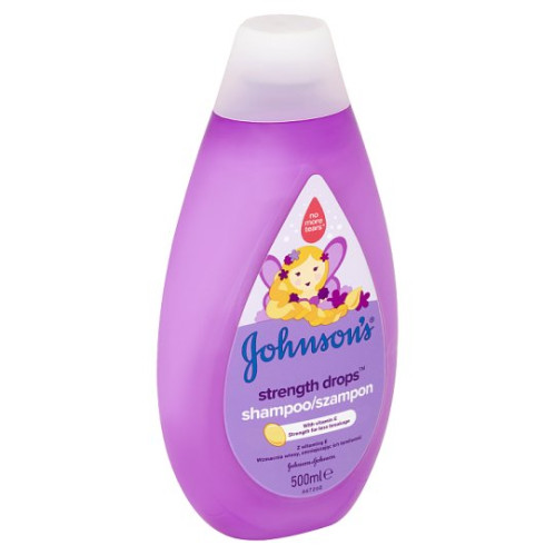 Johnson's baby šampon 500ml Strength drops