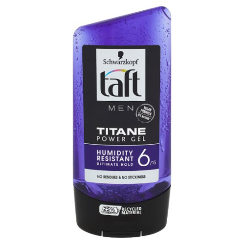 Taft gel na vlasy 150ml Titane 6